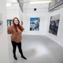 Fine Art Painting graduate Larissa Lane with her project Outside Perspective | PICTURES: Alan Place