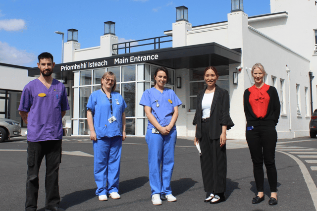 Clinical staff at the new hub in Nenagh
