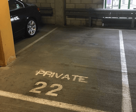 The space on the fifth floor in Cornmarket Square Car Park, Denmark Street, Limerick.