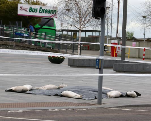 The scene of the assault which happened on Good Friday | PICTURES: Brendan Gleeson