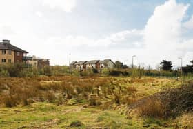 Land where student accommodation is planned off the Dock Road | PICTURE: Adrian Butler