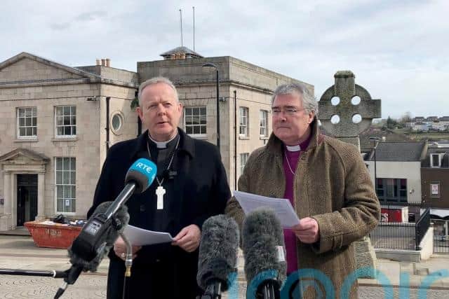 “And I think that in the coming days and weeks there’ll be a lot of activity on the ground. I think our parishes would like to be at the forefront of this. We made contact with the department in Dublin at the bishops’ conference last week to say, ‘Look, what can we do to help?’
