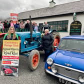 Committee Members and Donal Lucy of Irish Community Air Ambulance at the launch of Knockdown Vintage Run 2022