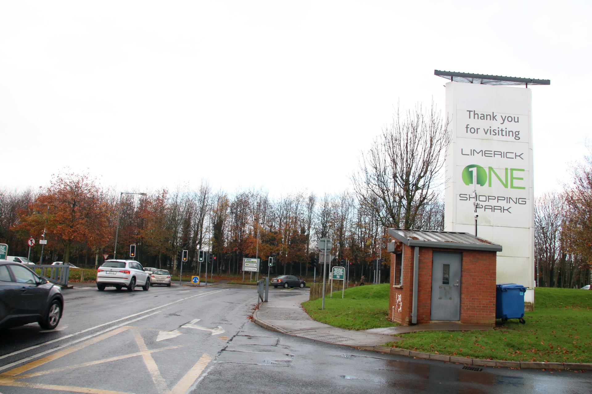 The incident happened at Limerick One Shopping Park
