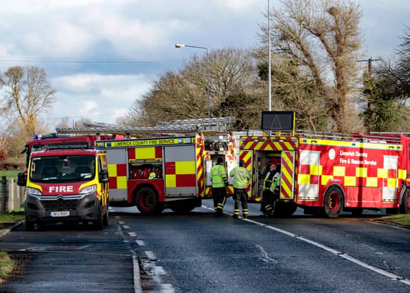 The scene of the fatal collision | PICTURES: Brendan Gleeson / Liam Burke