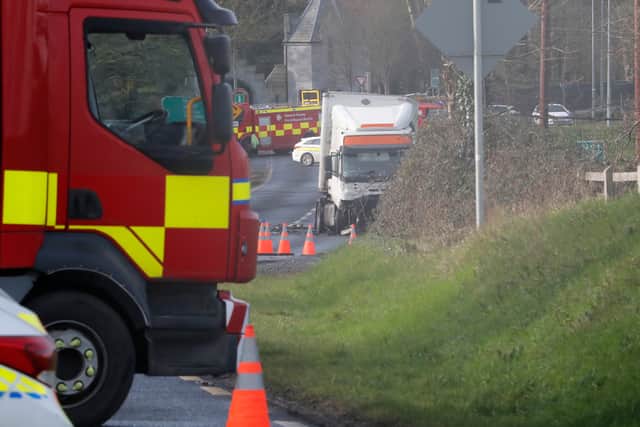 The Nissan Qashqai, which belonged to a relative of the schoolboy, was travelling towards Adare village when it was in collision with the lorry near the Lantern Lodge.