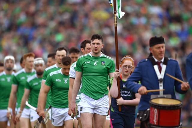 Limerick hurling captain Declan Hannon