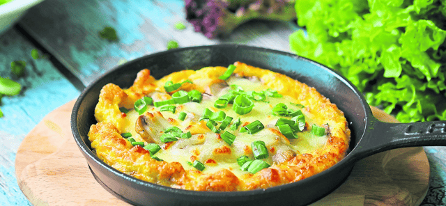 The word frittata is Italian and roughly translates to ‘fried’
