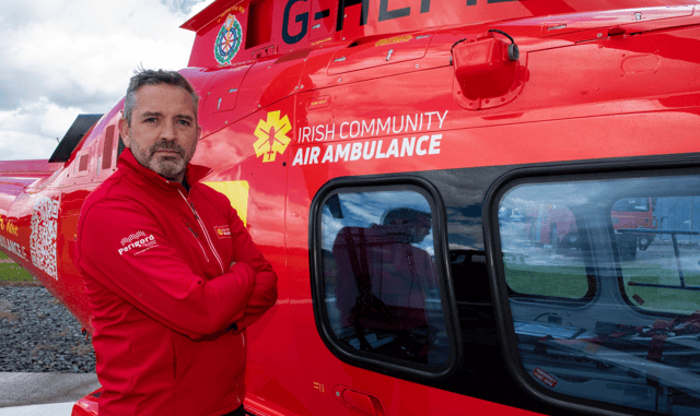 Micheál Sheridan, CEO of Irish Community Air Ambulance | PICTURE: Brian Lougheed
