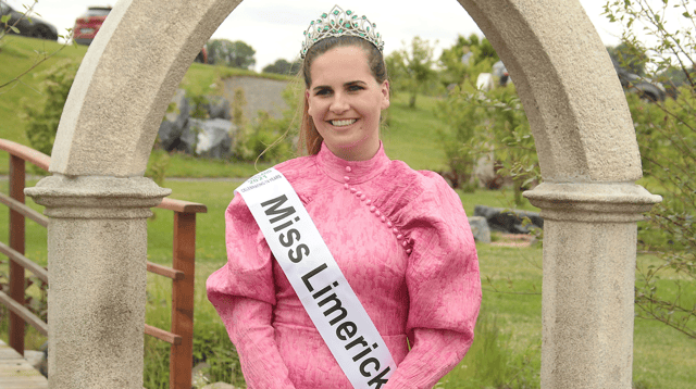 Amy Kerr represented Limerick last year at the 2021 Miss Ireland finals.