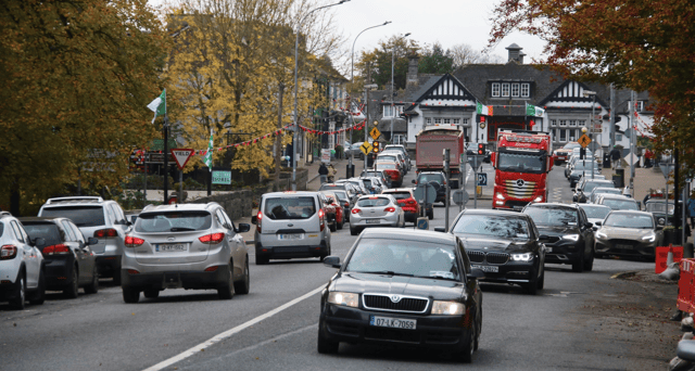 An average of 17,000 vehicles a day pass through Adare village | PICTURES: Adrian Butler