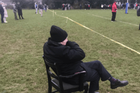 Bill O'Shea was on the sideline on Monday for the final where his grandson Sam was playing for Ardscoil Rís