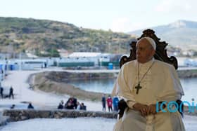 Pope Francis condemns 'indifference' that is condemning migrants to death