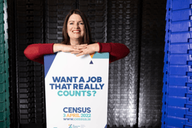 At the launch of the recruitment campaign was Kathleen Goulding, Assistant Principal of Census Publicity