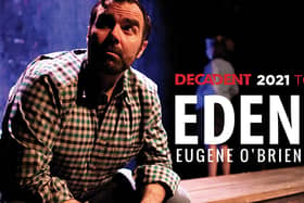 Limerick actor Patrick Ryan can be seen in Eden at the Lime Tree Theatre