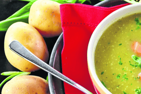 Curl up with a warm bowl of soup