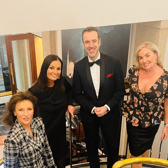 What a wonderful night I had with my friends Liz Mangan and Susan O'Mara at the Liam O'Brien Show in the Savoy hotel