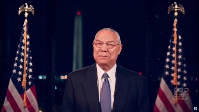 Colin Powell, the former US Secretary of State, died on Monday