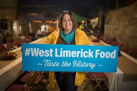 The Green Apron’s Theresa Storey celebrating the success of the first phase of the West Limerick Food Series | FILE PHOTO