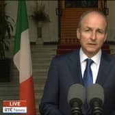 An Taoiseach Micheál Martin addressed the nation this evening