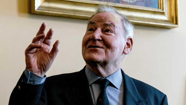 The late artist and freeman of Limerick Dr Thomas Ryan RHA (pictured in 2016)
