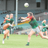Amy Ryan in action against Carlow during the league