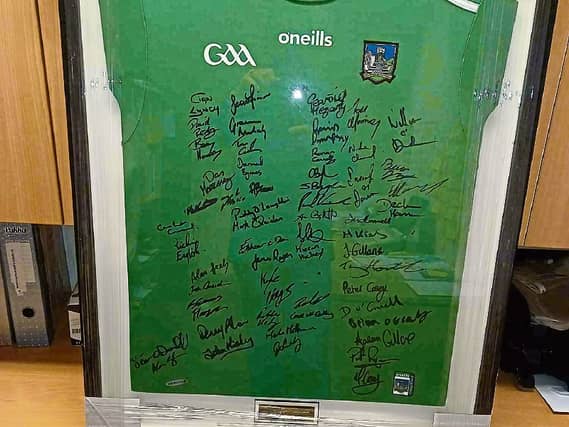 A signed Limerick jersey is one of the prizes