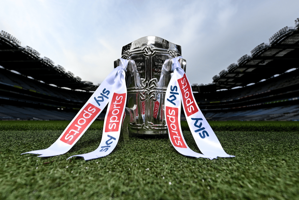 The Munster SHC semi-final between Limerick and Cork was broadcast on Sky Sports | PICTURE: Sportsfile