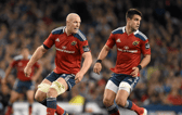 Limerick's Lions Captains Paul O'Connell and Conor Murray