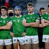 Disappointed Limerick players after the final whistle in the Munster U20 final. PIC: Sportsfile