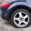 A number of tyres were slashed | FILE PICTURE