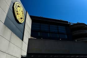 The trial is taking place at a temporary courthouse at Croke Park