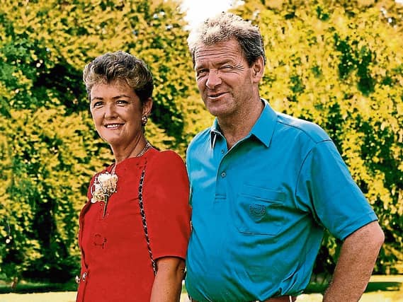 Detective Garda Jerry McCabe with his wife Ann