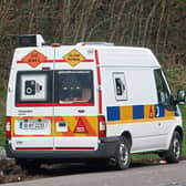 The speed was initially detected by a GoSafe van