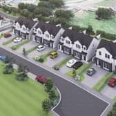 An impression of how the development in Pallaskenry will look