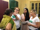 Sinead Clohessy (right) has participated in two missions to Kolkata in recent years