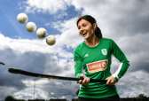 Limerick woman and Ireland hockey star Róisín Upton at the launch of Circle K’s To Team Ireland initiative Picture: Harry Murphy/Sportsfile
