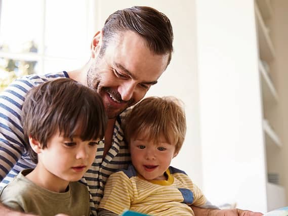Books and reading provide an excellent opportunity to get talking, telling stories, and connecting with your child