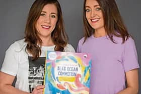 Limerick Primary School Teachers Claire Keating and Sinéad Dore with their book Breathe With Bea