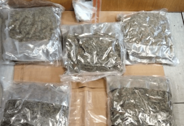 Cannabis worth around €50,000 was seized