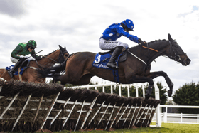 Coulonces gives Rathkeale jockey Conor McNamara his 25th winner of the season when landing the mares’ maiden hurdle at Fairyhouse on Tuesday last Picture: Patrick McCann/Racing Post