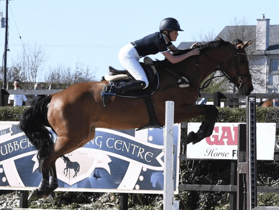 Rising Star: Talented Askeaton teenager Robyn Moran is continuing to take the showjumping world by storm Picture: Andrew Bolas