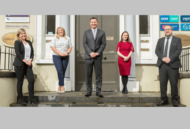Méabh Tobin (left), Hazel Noone, Riona Coleman and David Clancy, who have joined Limerick-based auctioneers O’Connor Murphy following their commercial property partnership with QRE Rea