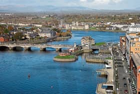 Limerick and Proud: a view of the city centre from the landmark Riverpoint complex