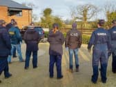 More than 100 gardai and members of the Criminal Assets Bureau carried out the searches Picture: CAB