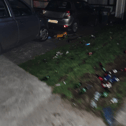 The aftermath of the street party | PICTURE: Twitter/@GardaInfo