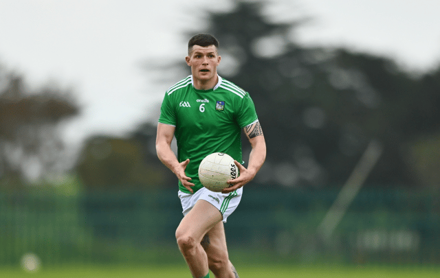 Limerick star man Iain Corbett