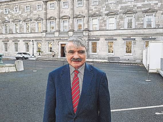 Deputy Willie O'Dea pictured at Leinster House