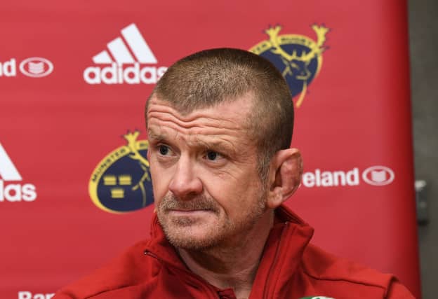 Munster forwards coach Graham Rowntree
