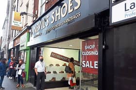 Nevil's Shoes made the sad announcement this afternoon